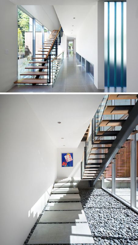 James K.M. Cheng Architects
have designed this house in Vancouver, Canada, that is positioned on a lot 350 feet in length and is surrounded by mature evergreen trees and high garden hedges.
Garden ...